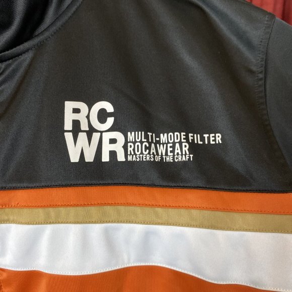 ROCAWEAR Men's Full Zip Track Jacket Sz 2XL Black Jay Z - Picture 2 of 7